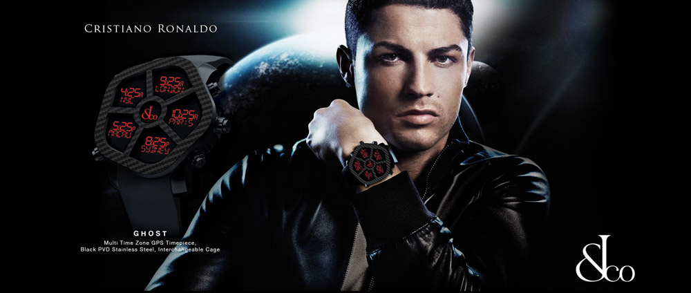 Jacob & Co moda reloj hombre Cristiano Ronaldo